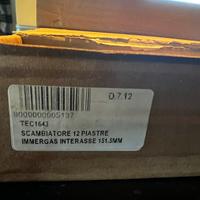 Scambiatore secondario caldaia immergas