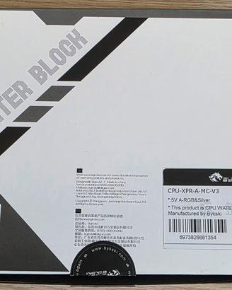 Bykski Waterblock CPU - CPU-XPR-A-MC-V3 