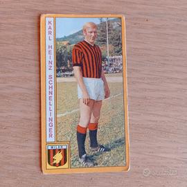 figurina Panini 1969 1970 Milan Karl Schnellinger