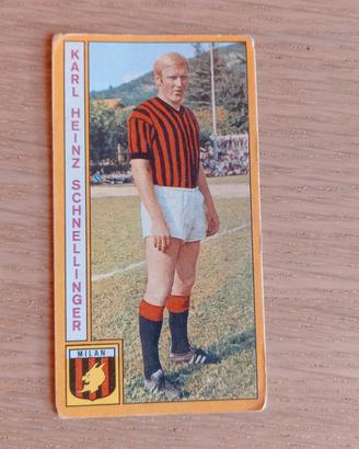 figurina Panini 1969 1970 Milan Karl Schnellinger