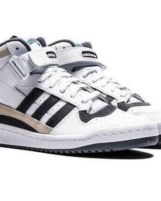 ADIDAS FORUM MID sneakers alte bianche basket