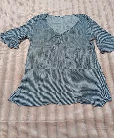 top da donna con maniche a 3/4