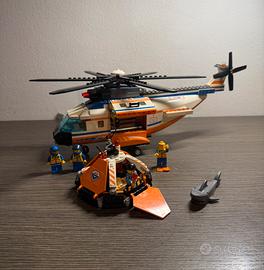 Set Lego elicottero sos naufragio #7738