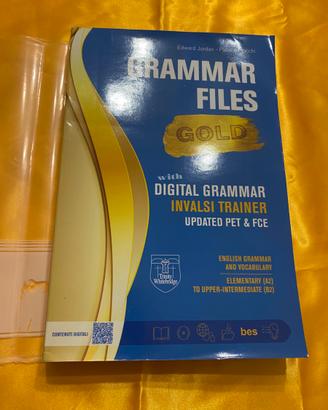 Libro inglese superiori Grammar Files INTATTO
