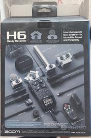 zoom h6 registratore professionale 