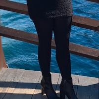 Stivaletti donna neri a punta con tacco