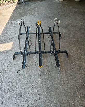 Barre con porta bici per tettuccio auto