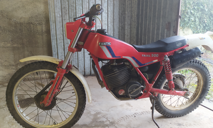 Fantic 300 Professional 1986 moto Trial 300 2T