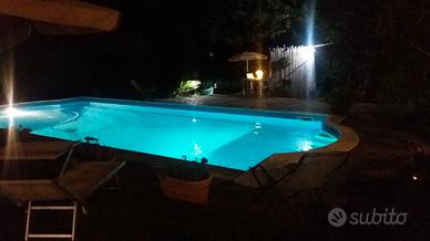 Villa immersa nel verde con piscina