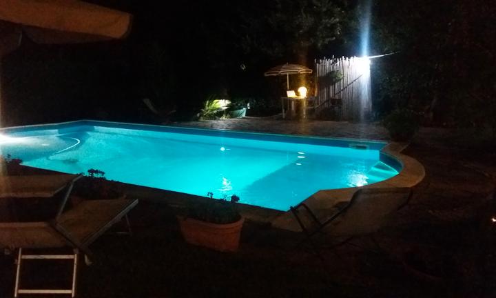 Villa immersa nel verde con piscina