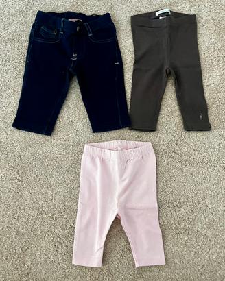 3 pantaloni bimba 1-3 mesi obaibi mayoral