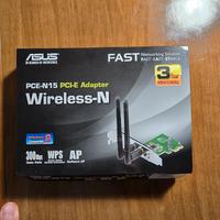 ASUS PCE-N15 PCI-E Adattatore Wireless