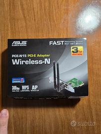 ASUS PCE-N15 PCI-E Adattatore Wireless