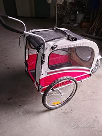 rimorchio per bici