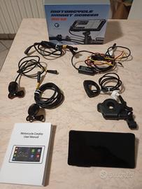 Car Play moto con doppia telecamera 