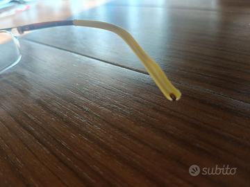 Occhiali vista da bambina eta 6.8 anni lenti0.50