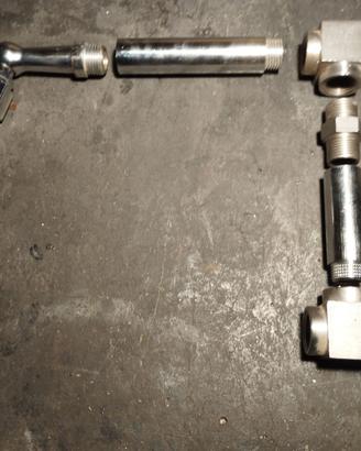 materiale idraulico in acciaio inossidabile