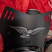 Cupolino inox verniciato Moto Guzzi V7