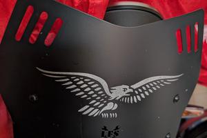 Cupolino inox verniciato Moto Guzzi V7