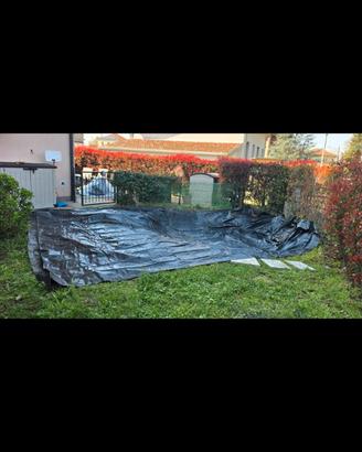 Telo pvc  8 x 6 m – spessore 0,5 mm laghetto