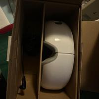 Pressoterapia per gli occhi.