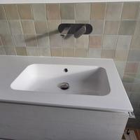 Lavabo bagno decentrato dx