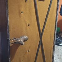 Arazzo decorativo vintage anni ’70 stile rustico