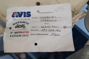 Moto d epoca 1960