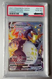 Carta Pokemon Charizard Vmax psa 10 ENG