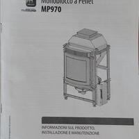 Stufa a pellet Piazzetta modello MP970