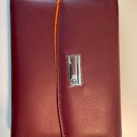 Portafoglio in pelle bordeaux nazareno gabrielli