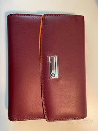 Portafoglio in pelle bordeaux nazareno gabrielli
