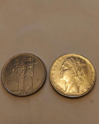 100 lire 1958