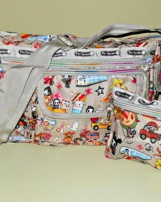 Borsa multitasche con borsello Manga/Fumetti NUOVA