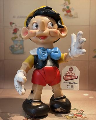 Pinocchio da collezione in Gomma Ledra originale