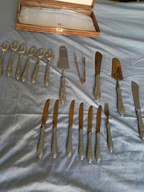 Set posate placcate argento