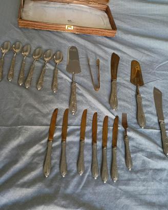 Set posate placcate argento