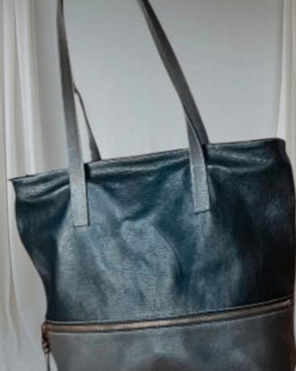 Borsa a spalla - Avorio - vera pelle