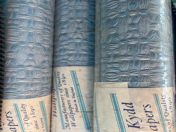 Carta da parati Vintage originale Inglese anni 60