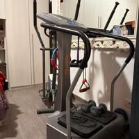Cyclette e pedana vibrante