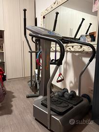 Cyclette e pedana vibrante