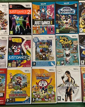 Giochi Nintendo WII + WII-U