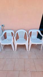 Sedie 4 giardino