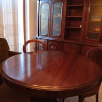 Salotto completo in noce