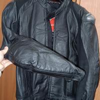 Giubbotto pelle moto SPYKE 48 come nuovo