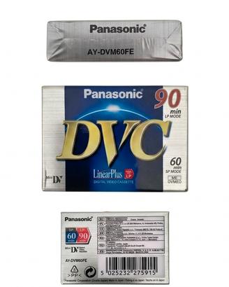 Cassetta MiniDv  Panasonic DVC  60/90 Linear Plus