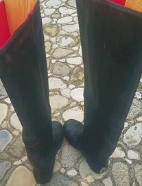 Stivali Cosciali Neri Neoprene Tg. 47