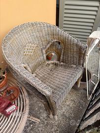 Coppia di sedie da esterno