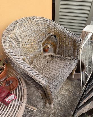 Coppia di sedie da esterno