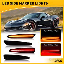 Luci Led laterali ingombro usa corvette c6 z06